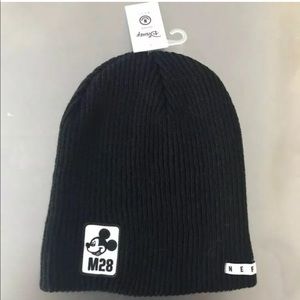 Neff Disney Mickey Mouse M28 Black Beanie Unisex